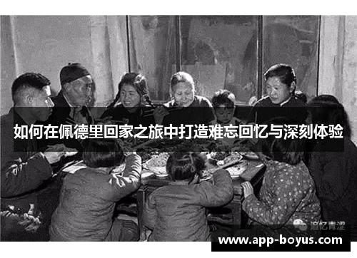 如何在佩德里回家之旅中打造难忘回忆与深刻体验