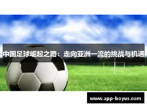 中国足球崛起之路：走向亚洲一流的挑战与机遇